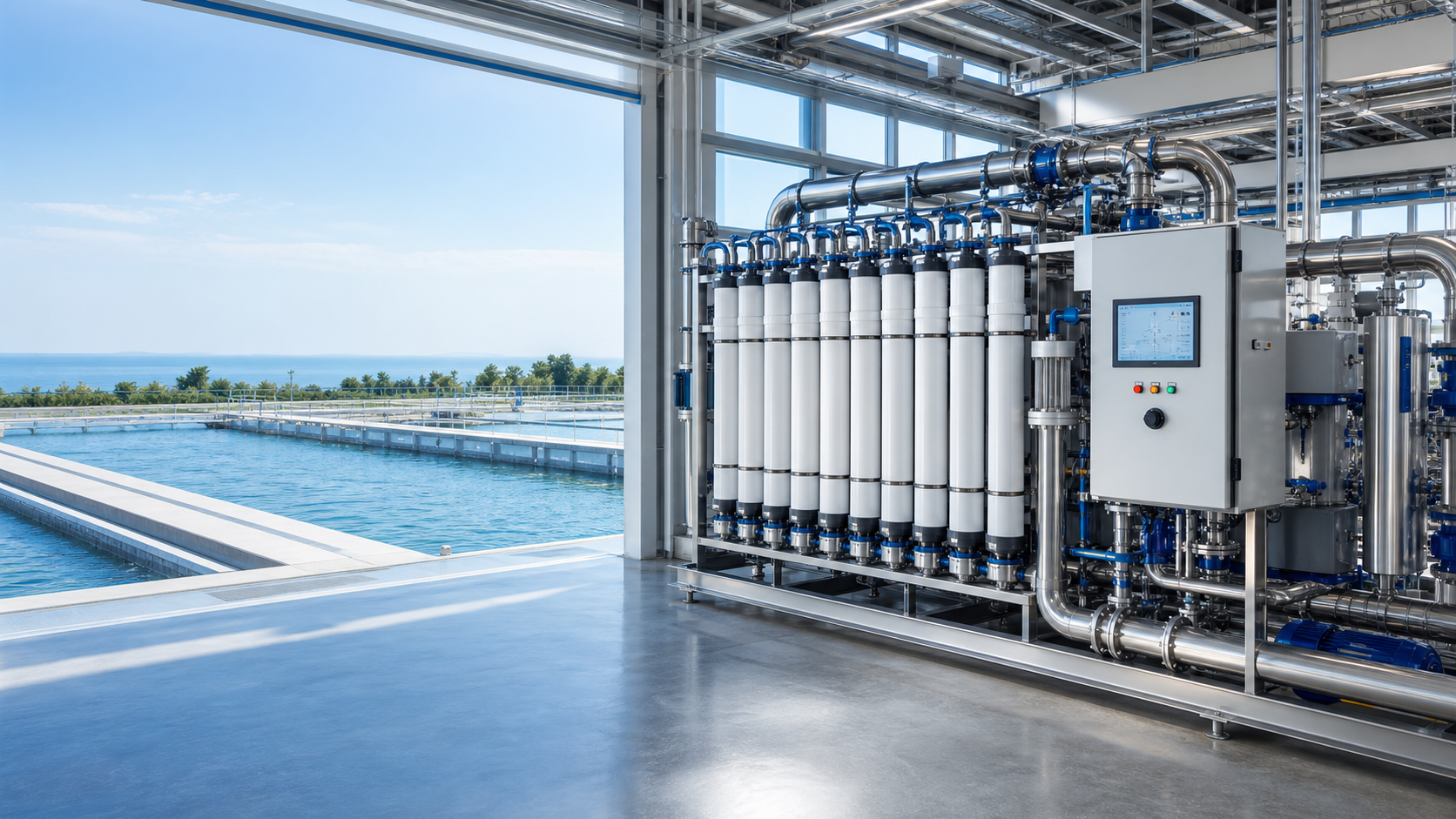 Advanced water treatment facility